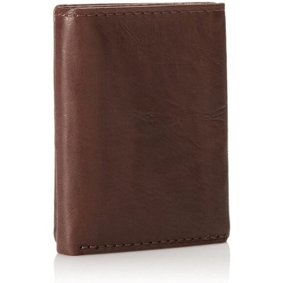 Fossil Men's Leather Trifold with Id Window Wallet - Picture 2 of 6